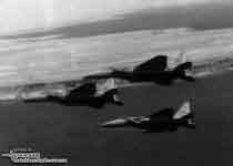 1981年以色列将西奈半岛归还给埃及，133中队的F-15在半岛上空作最后一次飞行。