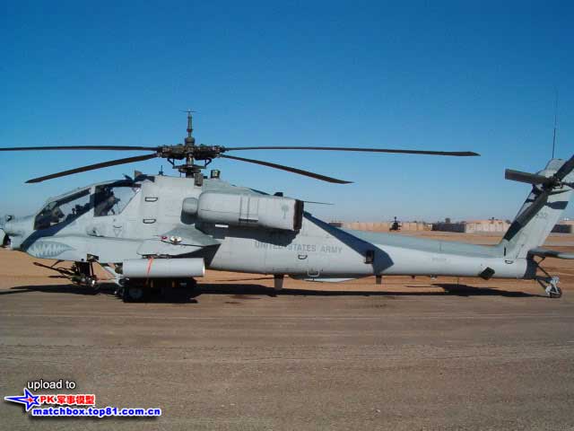 AH-64A 94-0332的灰色涂装