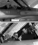 101中队成立40周年，魏兹曼乘坐F16D上天飞行