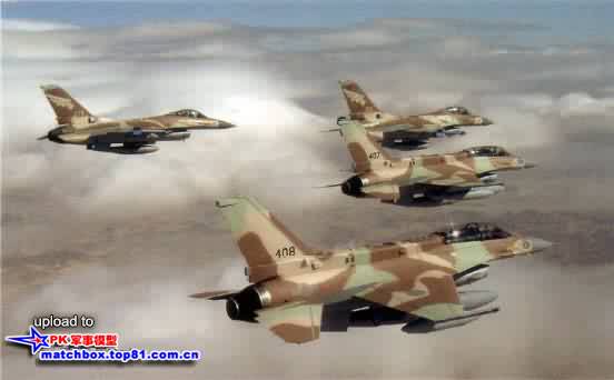 F-16风暴408和407前往内格夫沙漠的拉蒙基地