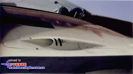 F-16D闪电的航炮炮口
