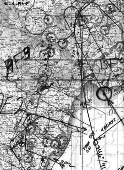 普伦德伽斯特在任务中使用的一张地图