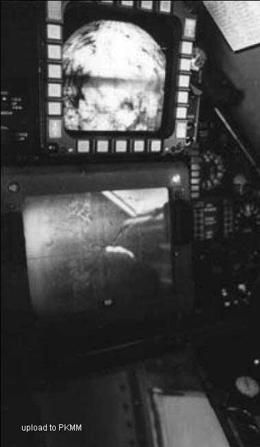 侦察系统官座舱里的视图范围显示器