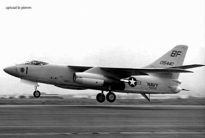 第1架交付给太平洋舰队的空中武士是A3D-1 1355440