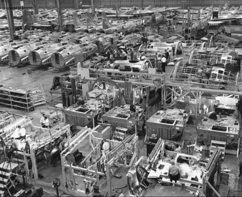 波音工厂B-29生产线