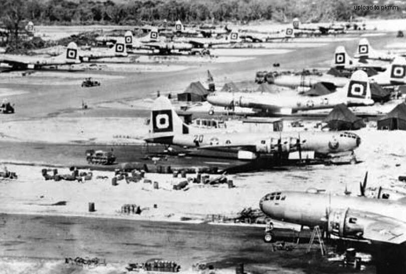 一排29BG大队的B-29