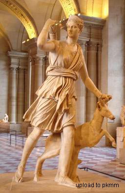 卢浮宫所藏的阿耳忒弥斯雕像
