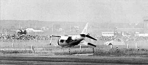 一架 P.1127 坠毁于巴黎布尔歇机场