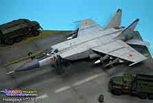  1/72 Mig-25 红31